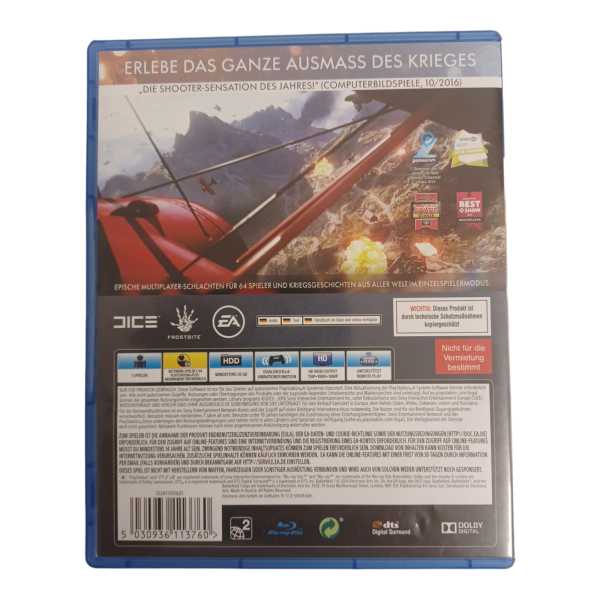 Battlefield 1, PS4